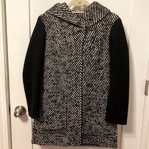 Soia & Kyo hooded wool coat